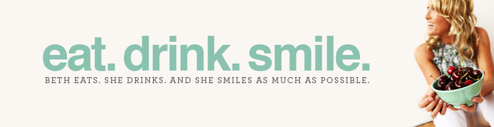 Eat. Drink. Smile.