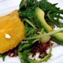 orange and avocado